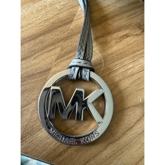 Michael Kors Anita Grey Leather Convertible Hobo Bag - Picture 2 of 10